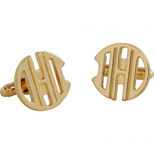 Classic Monogram Initial Cufflinks