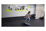 BOSU Squat Hold Side to Side Movements