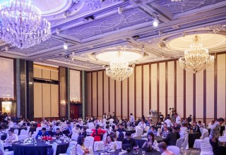 A lavish night at Shangri-La with more than 400 guests in attendance