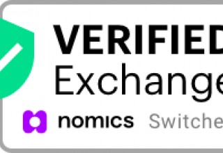 Nomics.com Verified Exchange Switcheo Badge - White