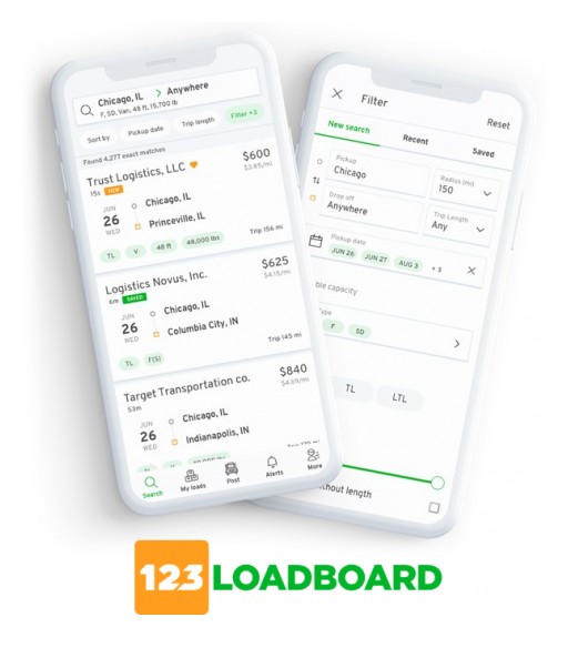 123Loadboard Redesigns Load Board Mobile App Using React Native for Advanced Performance and Stability