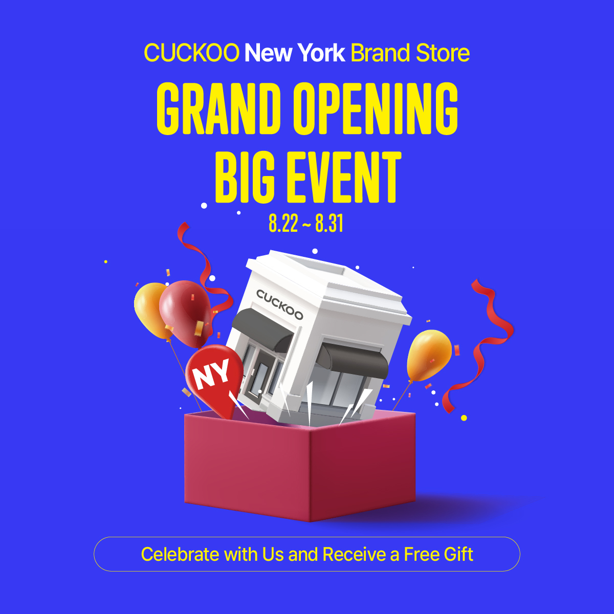 CUCKOO NY Brand Store Grand Opening