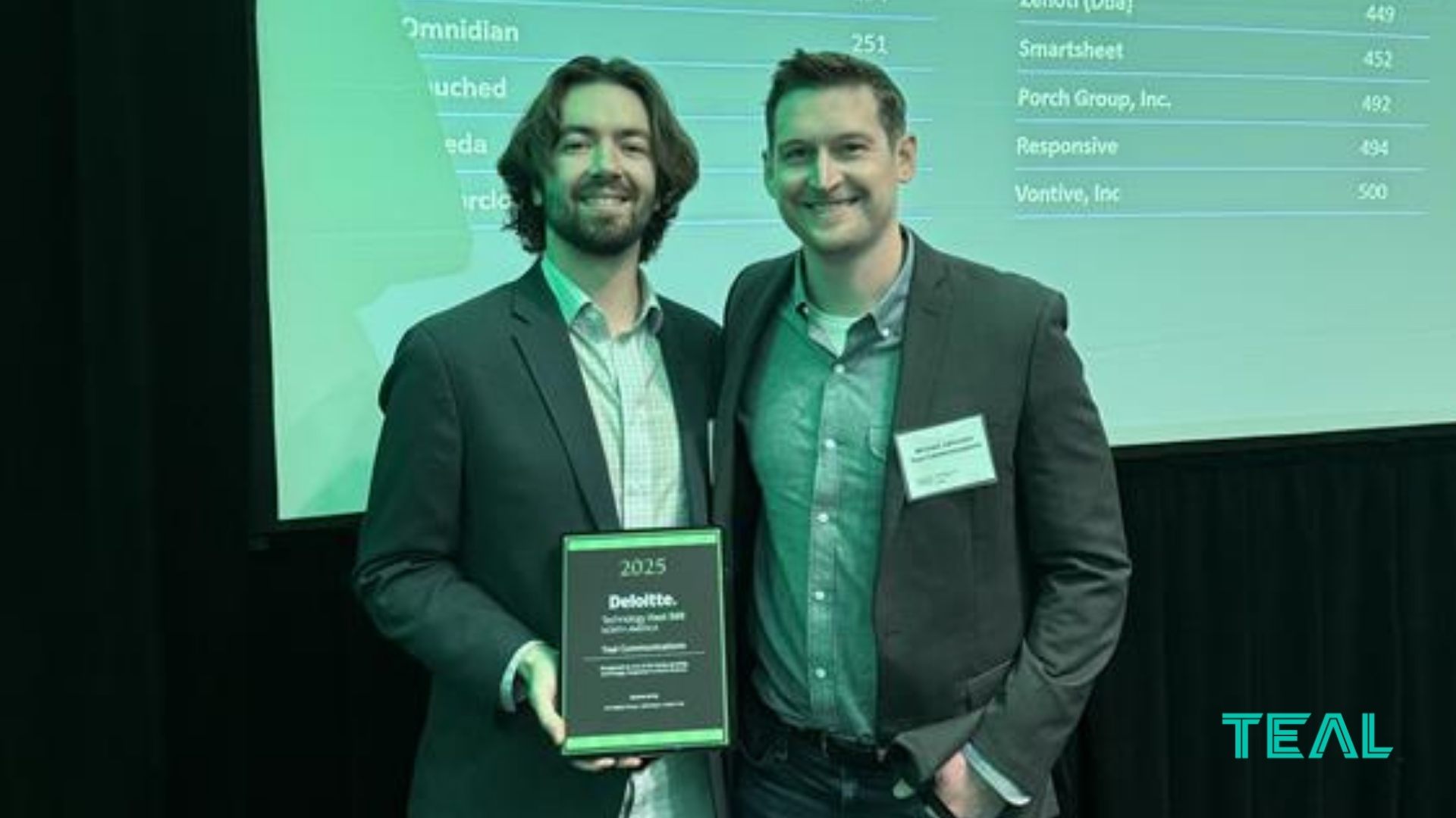 TEAL Co-Founders Received Award 