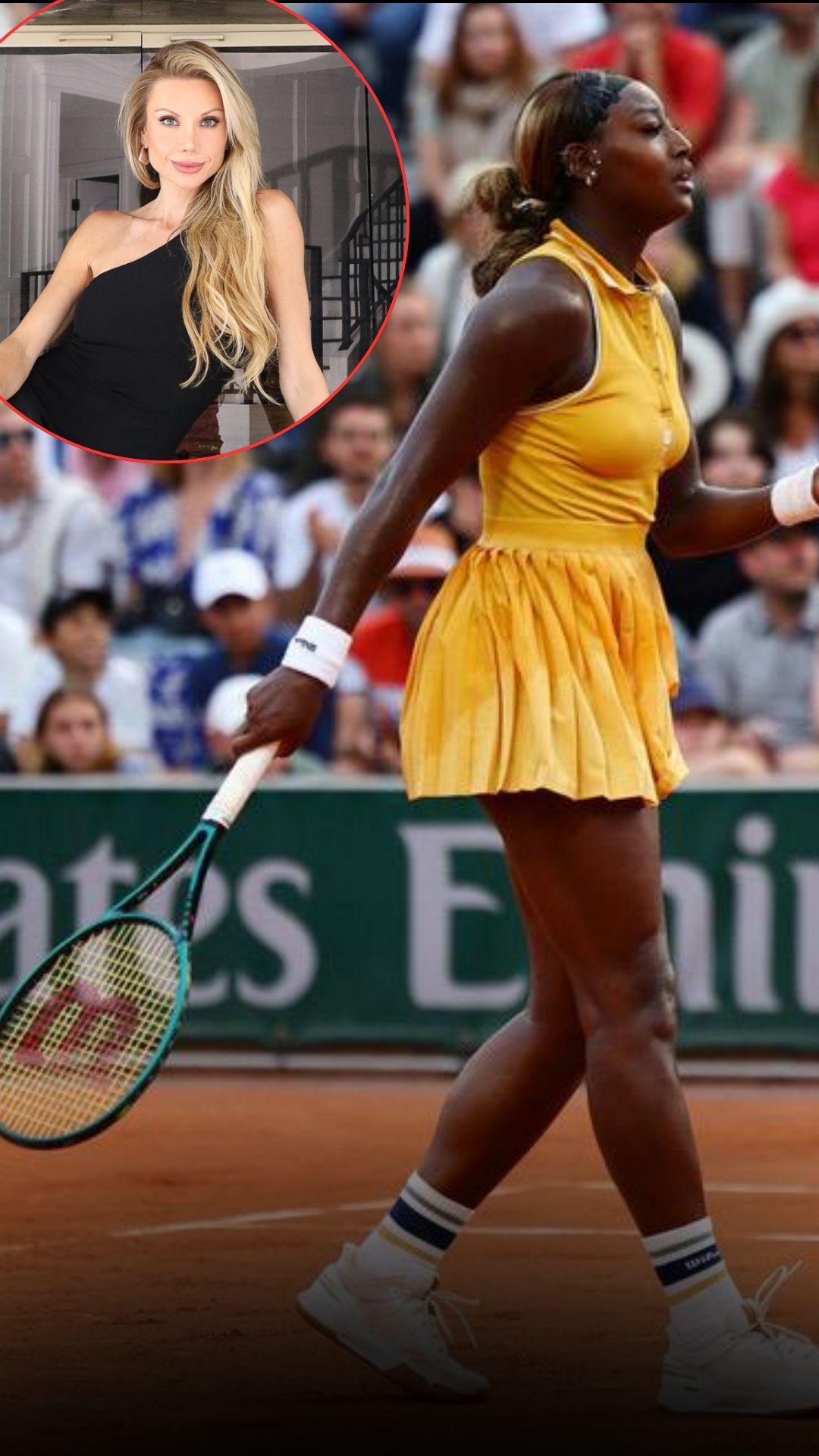 American Tennis Player Alycia Parks 