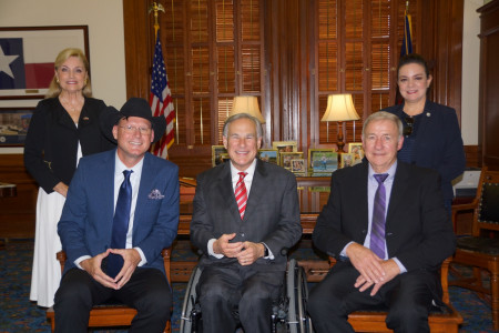 Texas Governor and Team