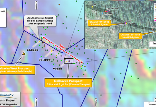 Mawson Gold Limited, Sunday, May 8, 2022, Press release picture