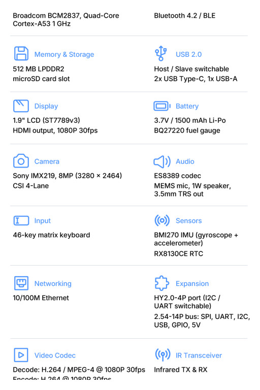 M5Stack Launches CardputerZero, a Pocket-Sized Linux Computer for Makers and Developers