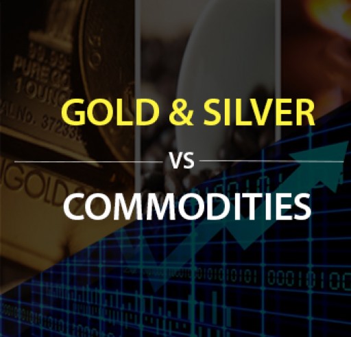 Gold & Silver vs Commodities