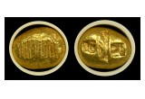 Close-up Images of the Front and Back of the Rare Ionian Striated Stater