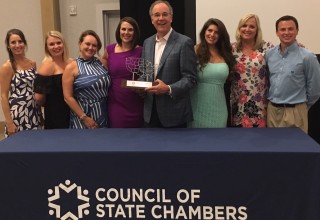 Kentucky Accepts State Chamber of the Year Award