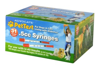 Advocate by Pharma Supply, Inc. to Release PetTest Branded U-40 Syringes for Pet Use