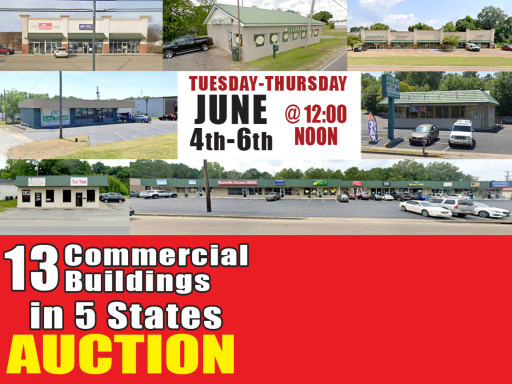 Comas Montgomery Realty & Auction Co. Presents Prime Commercial Real Estate Portfolio Hitting the Market in the Southeastern U.S.