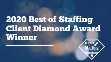 2020 Best of Staffing Client Satisfaction Award