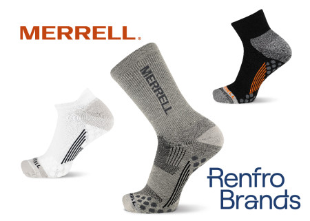 Merrell 100% Recycled socks