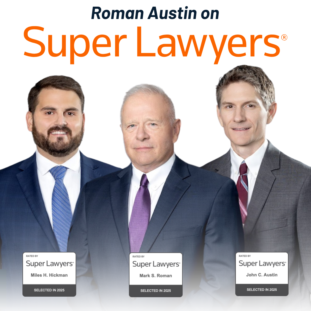 All Three Roman Austin Attorneys Recognized by Super Lawyers for 2025