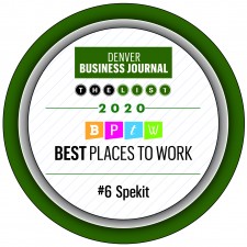 Spekit Ranks Sixth Among Denver's Best Places to Work