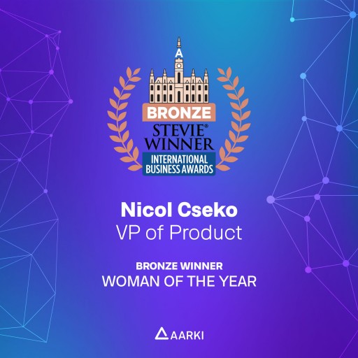 Nicol Cseko, VP of Product at Aarki, Wins Bronze Stevie® Award in 2019 International Business Awards®