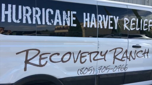 50 Recovering Addicts and Alcoholics Travel Across the Country to Help the Victims of Hurricane Harvey
