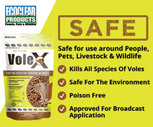 Wilbur-Ellis Signs Distribution Agreement With EcoClear Products for Non-Toxic VoleX™