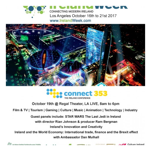 IrelandWeek Announces Panels and Guest Speakers for Its Inaugural connect353 Conference