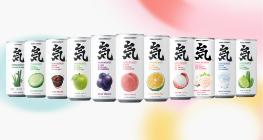 UPDATE: Genki Forest, Asia's Fastest Growing Sparkling Water Brand, Makes a Splash With the US Launch of New Exotic Asian-Inspired Flavors
