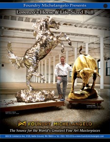 Foundry Michelangelo Presents: Lorenzo's Horse and Life-Sized Bull