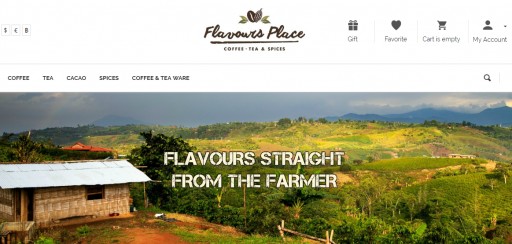 Flavours Place, an Online Marketplace to Buy Coffee and Tea With Bitcoin