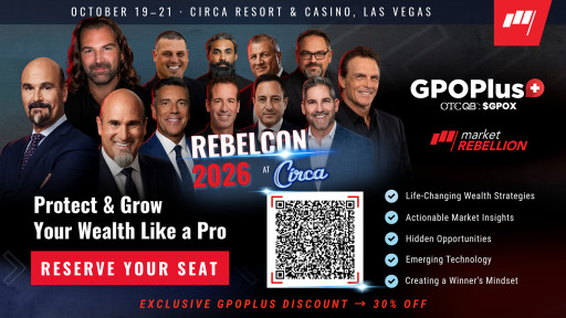 GPOPlus+ (OTCQB: GPOX) CEO Brett H. Pojunis to Present at RebelCon 2026 in Las Vegas