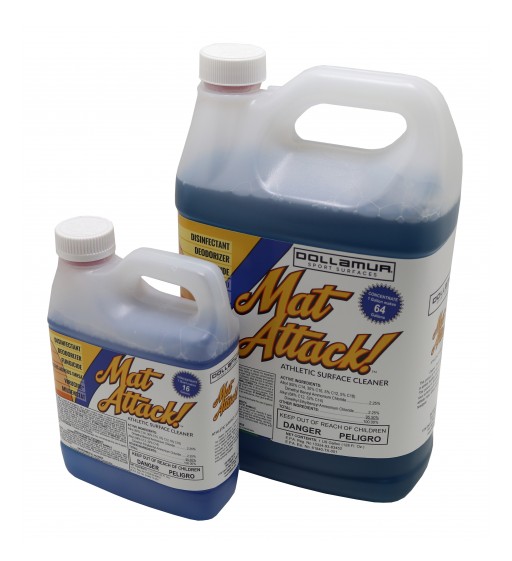 Dollamur's Industry-Leading Sport Surface Cleaner Hits the Market With NEW Trademarked Identity - Mat Attack!