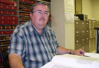 Genealogist Michael Slaughter
