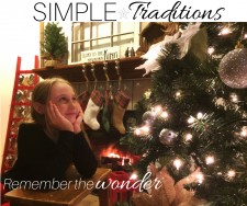 Simple Traditions: Remember the Wonder