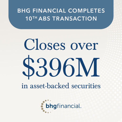 BHG Financial Closes Its 10th ABS Transaction