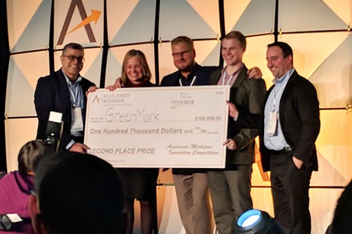 GreenMark Wins $100,000 in Funding at Accelerate Michigan