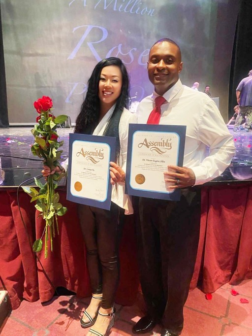 Los Angeles New Power Couple Dr. Vinson Eugene Allen and His Wife Dr. Connie Yu Allen Receives the First Responders Award for Their Heroic Impact on Southern California