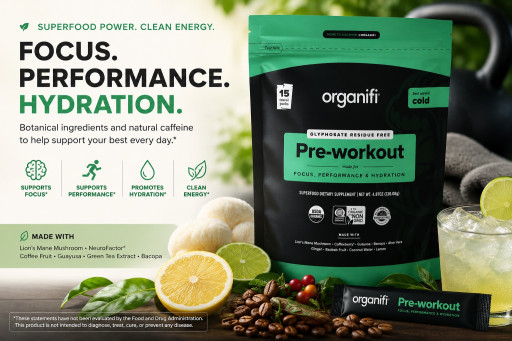 Organifi Peak Power Review: Clean Pre-Workout for Focus & Energy