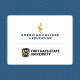 American College of Education and Fort Hays State University Partnership Creates Affordable Doctoral Degree Pathways