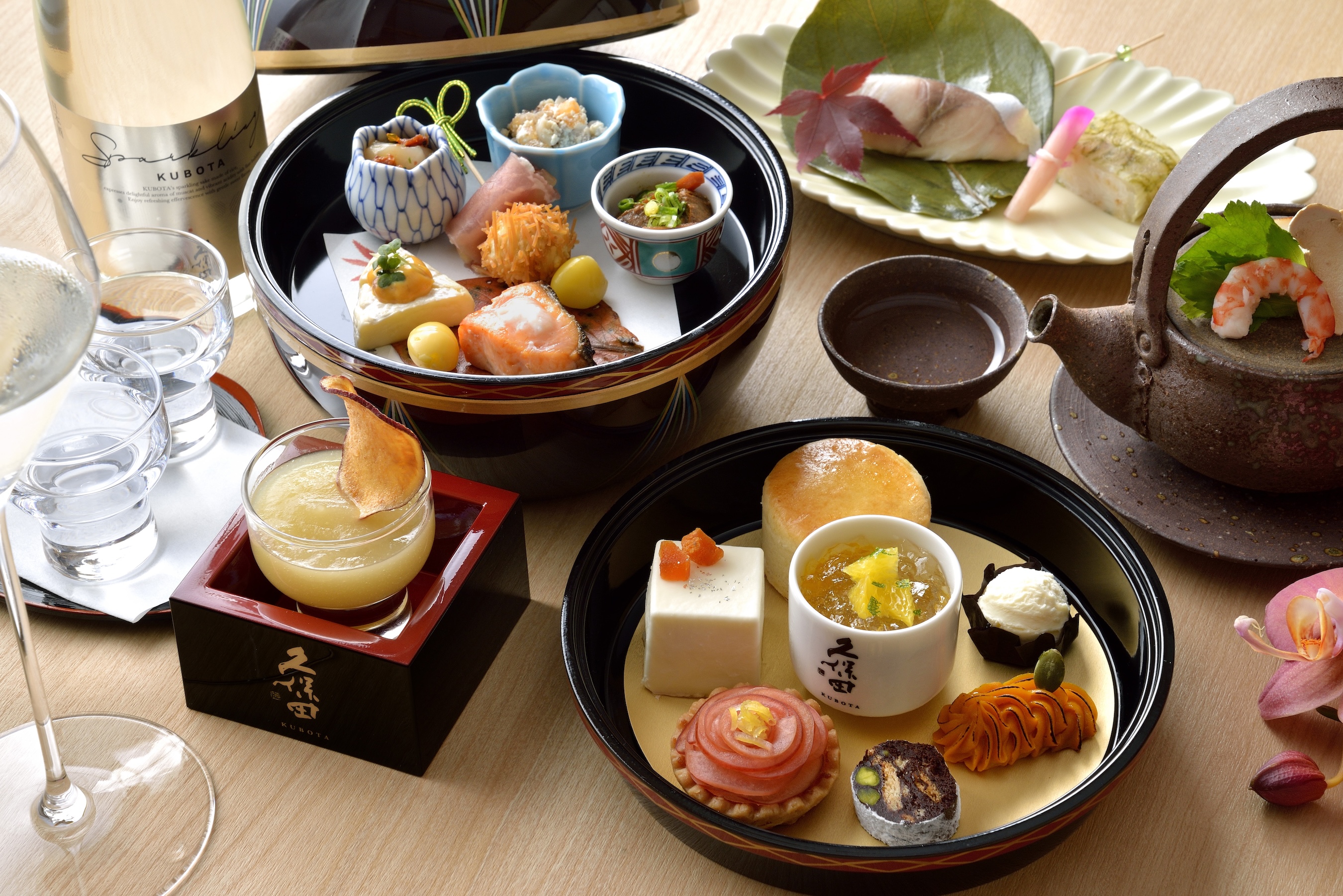 Kubota Sake Afternoon Tea at Hotel Chinzanso Tokyo 