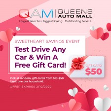 Queens Auto Mall "Sweetheart Savings" Event