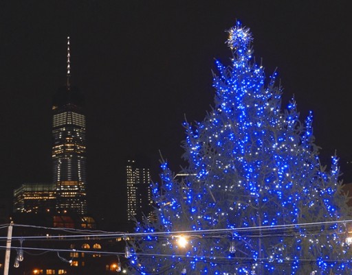 SoHo Trees Installs 30 Foot Christmas Tree in Downtown Manhattan