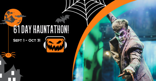 Countdown to Halloween With a 61 Day Hauntathon of Daily Haunted Attraction Podcasts Beginning Sept 1