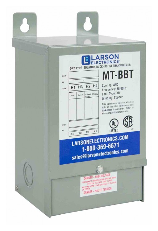 Larson Electronics Releases Hazardous Location 5 kVA Isolation Transformer, 460V 1PH Primary