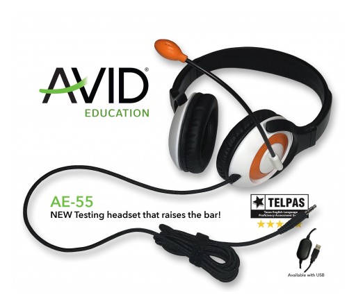 State Education Testing Requirements Made EASY: AVID Releases the AE-55 Headset and Delivers on TELPAS Requirements