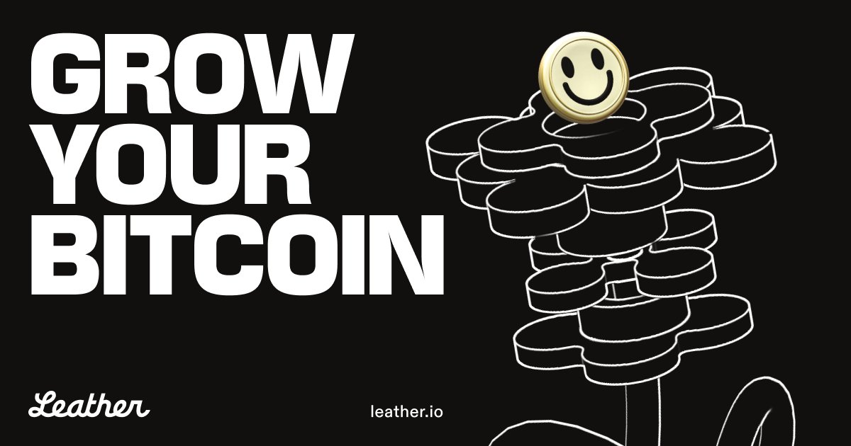 Leather the Bitcoin and Stacks wallet 