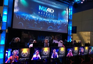 MediaMation's concept eSports Theatre at E3 2017 in Los Angeles