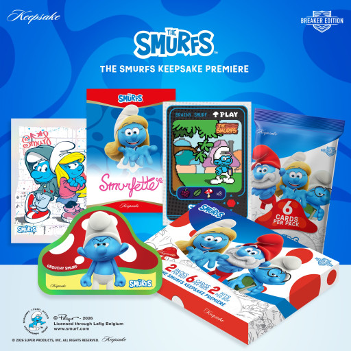 The Smurfs Partner with Keepsake: Get Ready to Smurf Your Collection