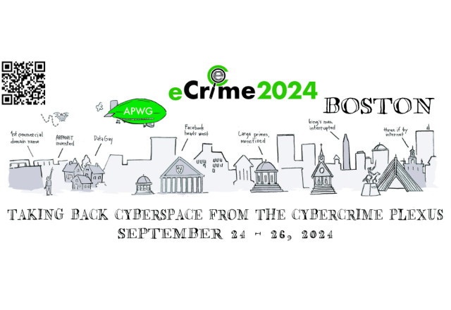 APWG eCrime 2024 Boston