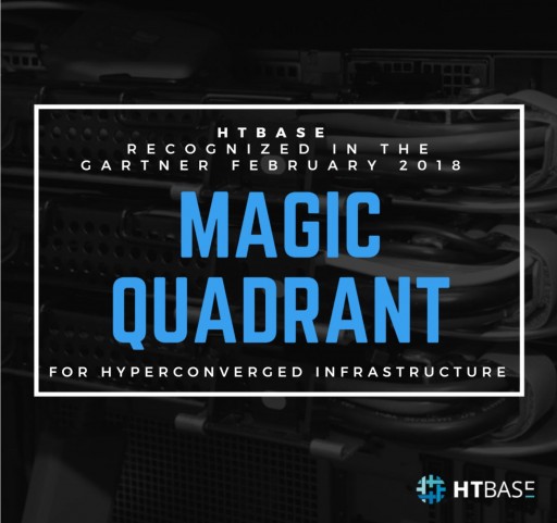 HTBASE is the Youngest Company to Appear on This Years Magic Quadrant for Hyperconverged Infrastructure