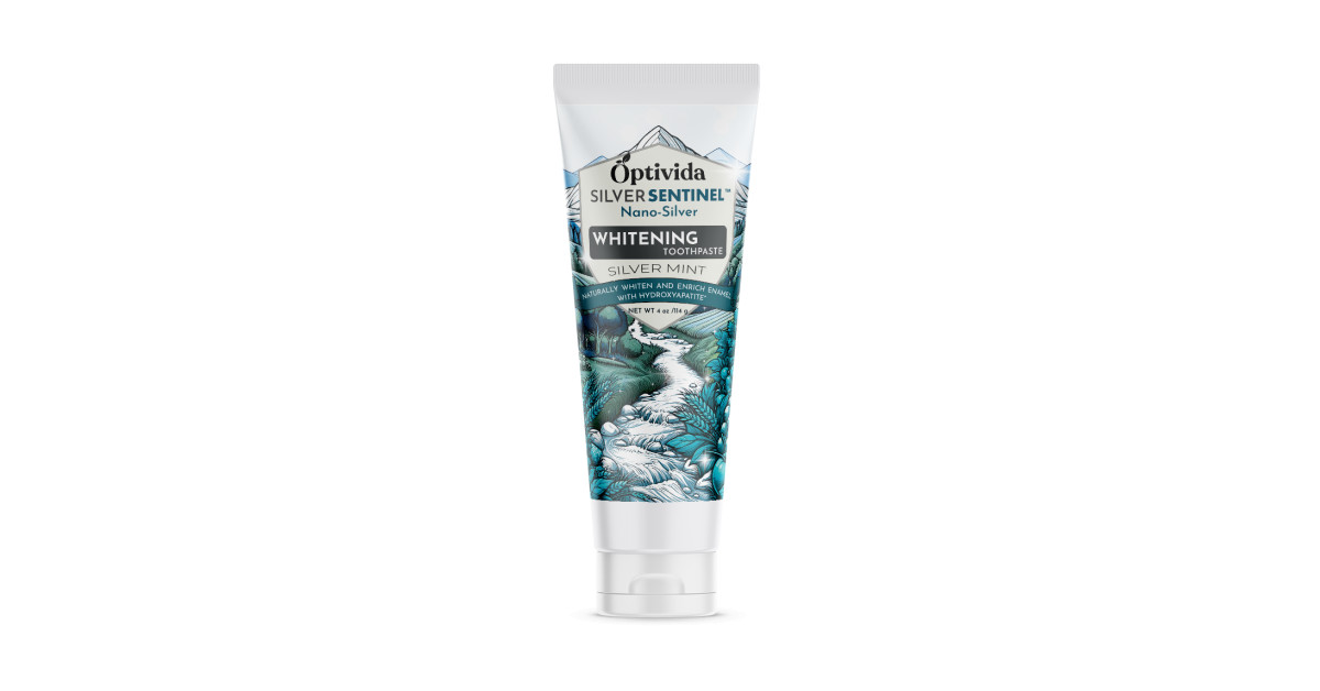Optivida Health Launches Nano-Silver Whitening Toothpaste ...