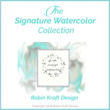 The Signature Watercolor Collection by Robin Kraft Design