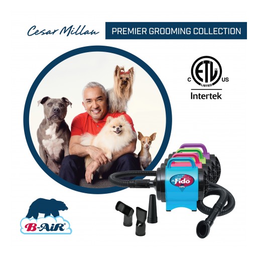 Cesar Millan Joins B-Air to Launch the New Fido Max-1 Dog Dryer to Make Every Member of the Pack Happy and Healthy